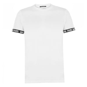 BALMAIN PARIS T-SHIRT-WHITE