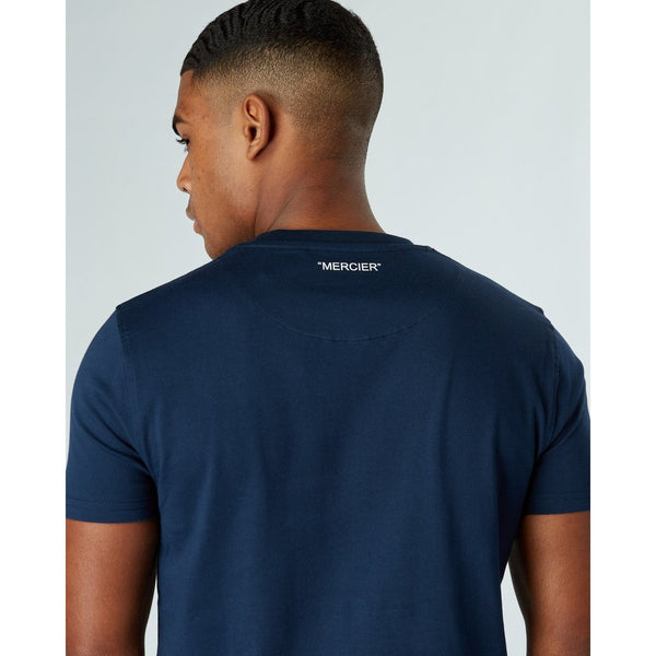 Mercier Midnight Navy 2.0 Paris Badge Tshirt