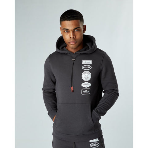 Mercier Magnet Grey Paris Badge 2.0 Hoodie