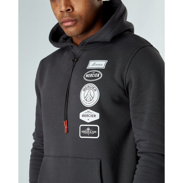 Mercier Magnet Grey Paris Badge 2.0 Hoodie