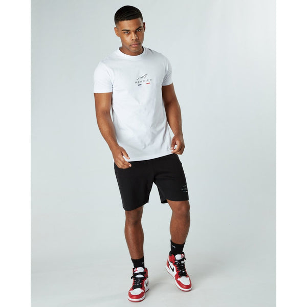 Mercier White Raised Signature Tshirt