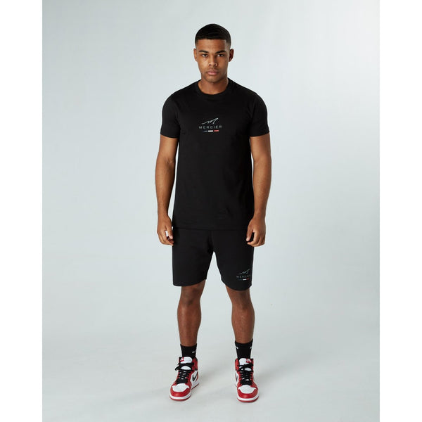 Mercier Black Raised Signature Tshirt