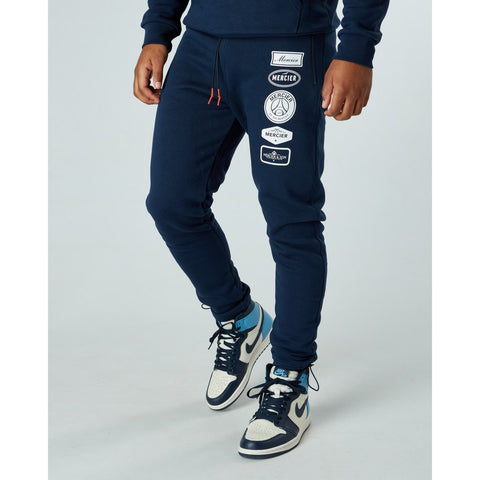 Mercier Midnight Navy Paris Badge 2.0 Bottoms