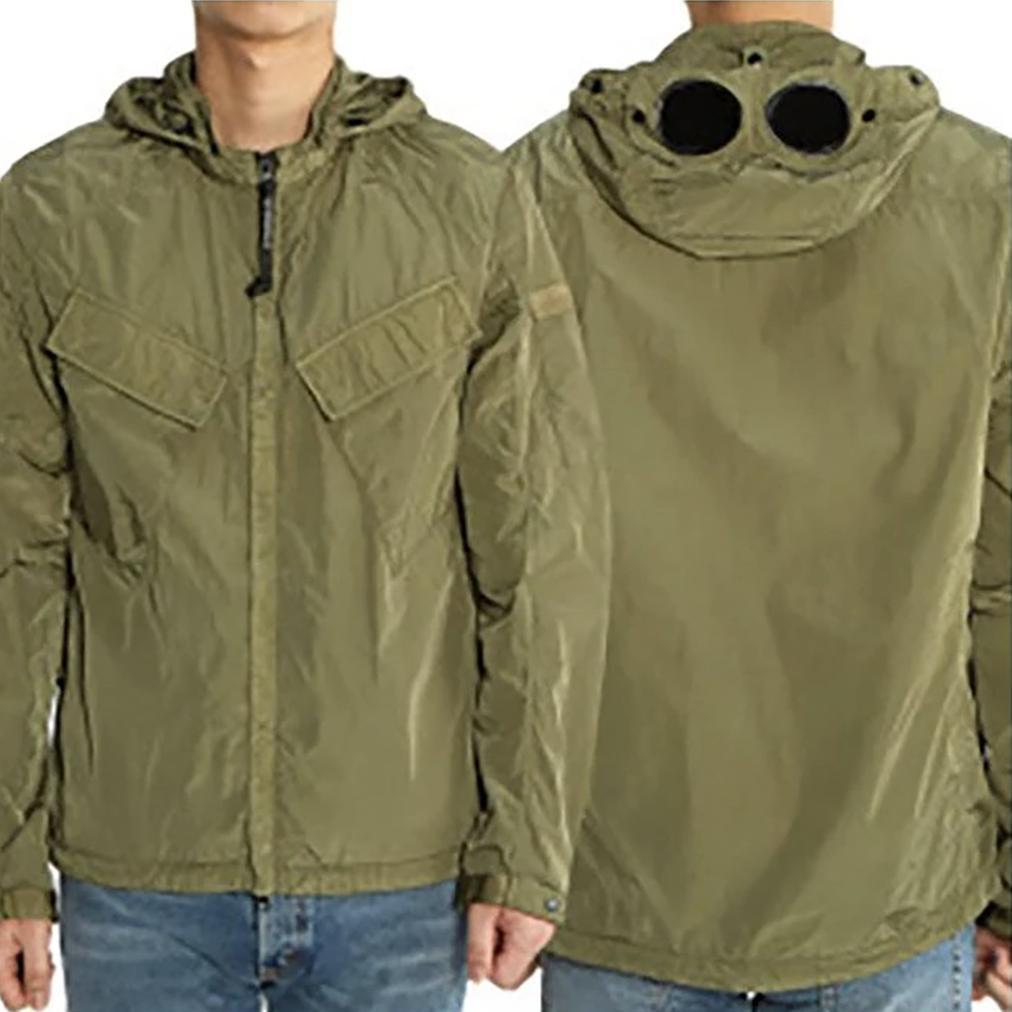 CP COMPANY - OVERSHIRT - CHROME GREEN