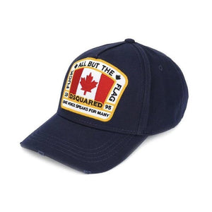 DSQUARED2 FLAG CAP - NAVY BLUE