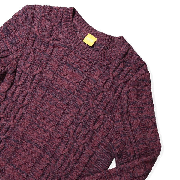 Hugo Boss Kaasly Sweater Burgundy