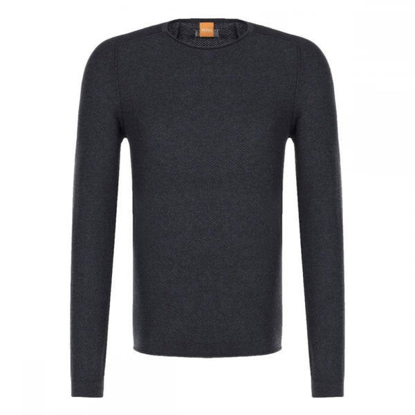 Hugo Boss-KALMUT SWEATER-BLACK