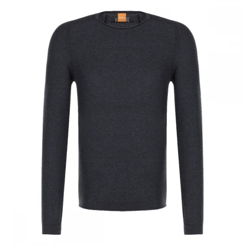 Hugo Boss-KALMUT SWEATER-BLACK