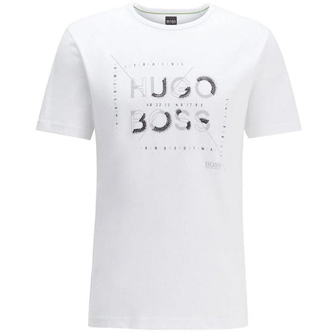 Hugo Boss-T-SHIRT-WHITE/ GREY