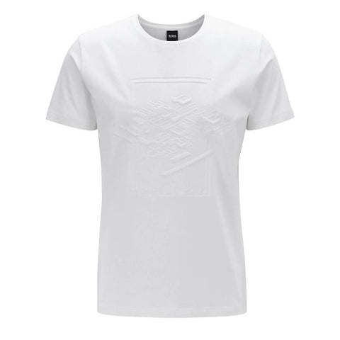 Hugo Boss-T-SHIRT 3D PRINT-WHITE