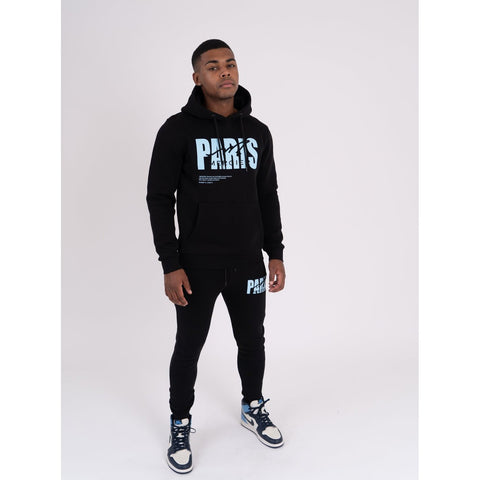 Mercier Black Paris Signature Hoodie