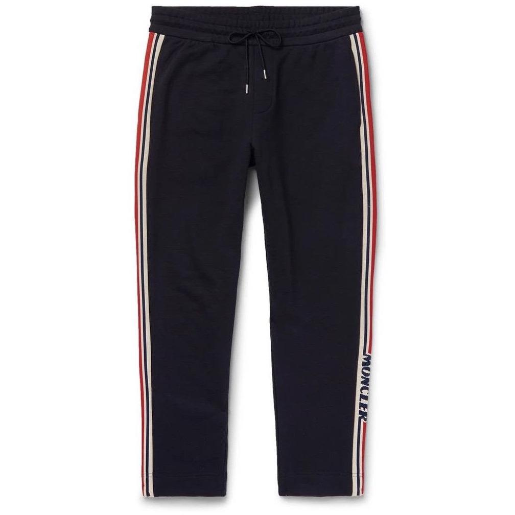 MONCLER JERSEY TRACK PANTS