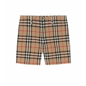 BURBERRY KIDS Vintage Check cotton shorts