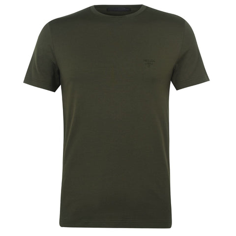 PRADA T-SHIRT MILITARY GREEN