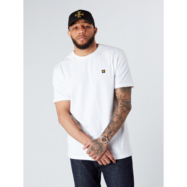 TERRACE CULT PREMIUM CREW TEE WHITE