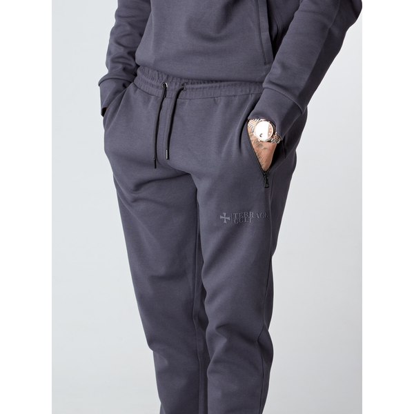 TERRACE CULT STEALTH INTERLOCK JOGGERS GREY