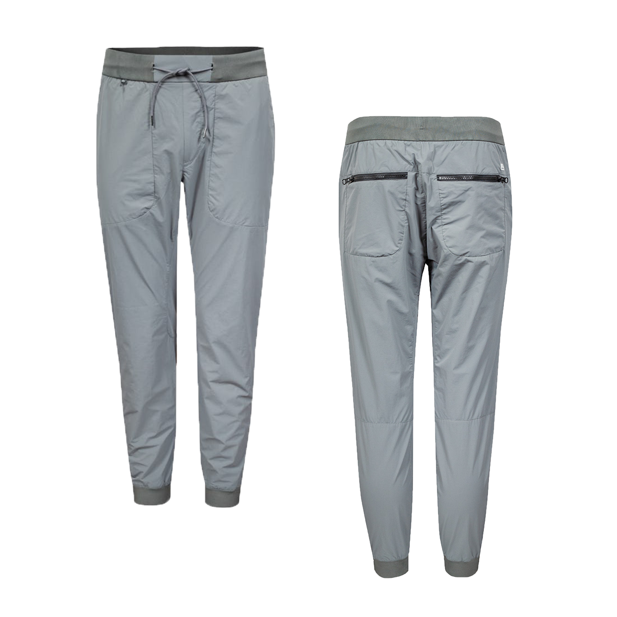 CP COMPANY STRETCH SATEEN GARMENT DYED UTILITY BOTTOMS