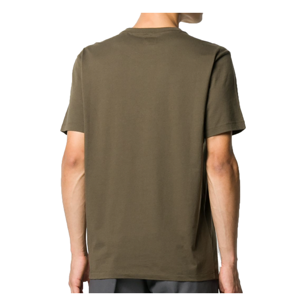 CP COMPANY LOGO TEE IN KHAKI