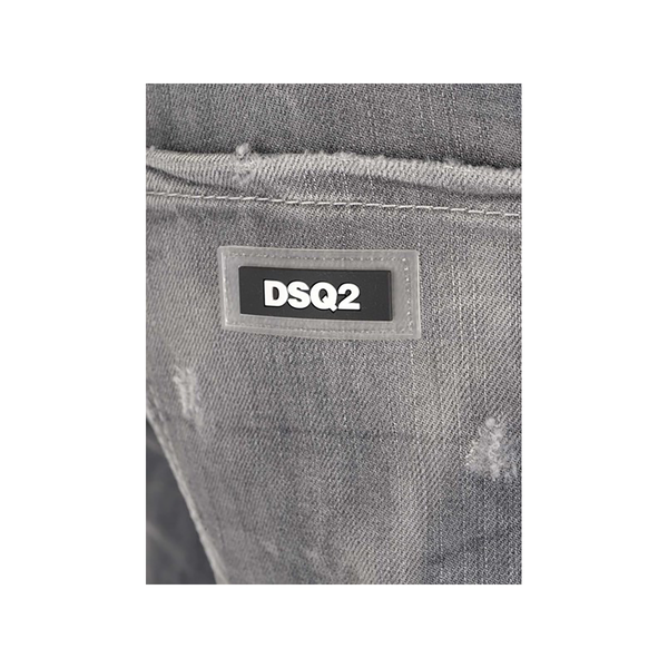 DSQUARED2 SLIM FIT GREY WASH JEANS