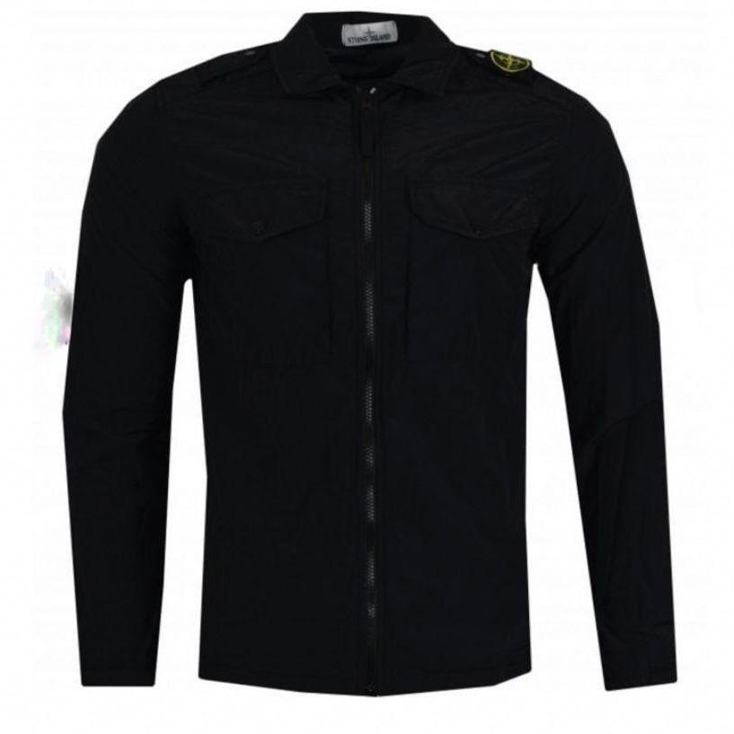 STONE ISLAND OVER SHIRT BLACK