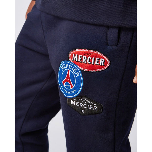 Mercier Navy Paris Badge Bottoms