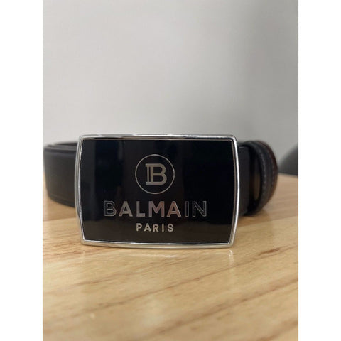 BALMAIN BLACK/BROWN REVERSIBLE BELT