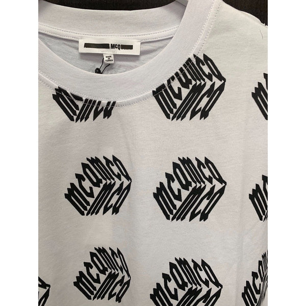 MCQ By Alexander Mqueen MCQ Logo T-Shirt White