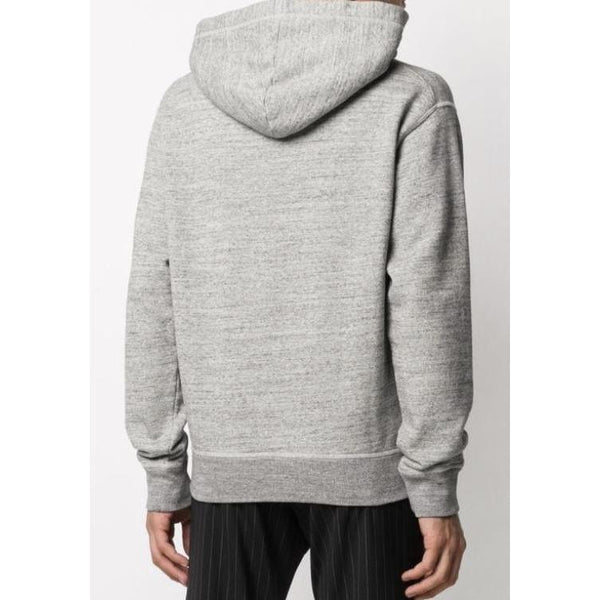 DSQUARED2 ICON HOODIE GREY-WHITE