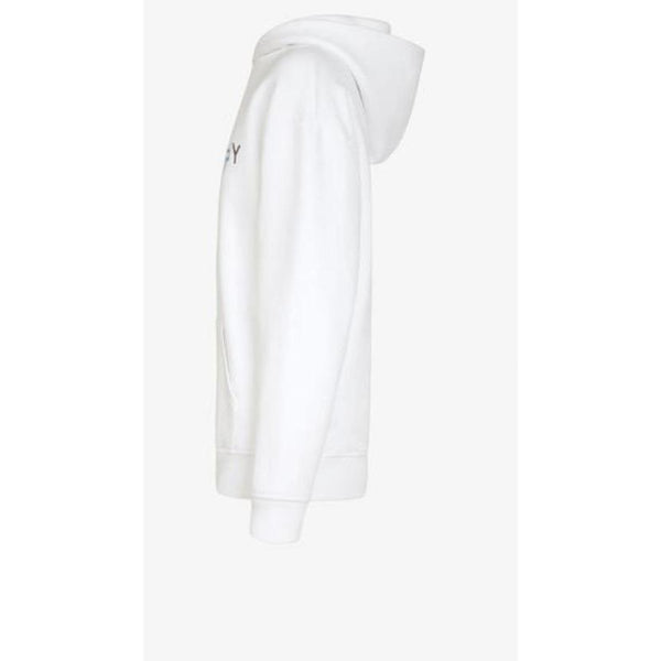 WOMENS GIVENCHY HOODIE WHITE-IRRIDESCENT