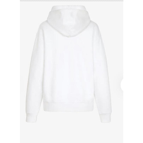 WOMENS GIVENCHY HOODIE WHITE-IRRIDESCENT