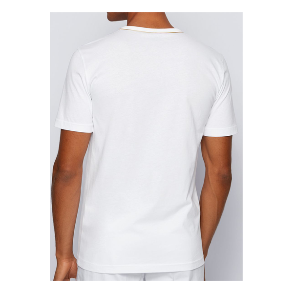 TEE GOLD 3' T-SHIRT IN WHITE