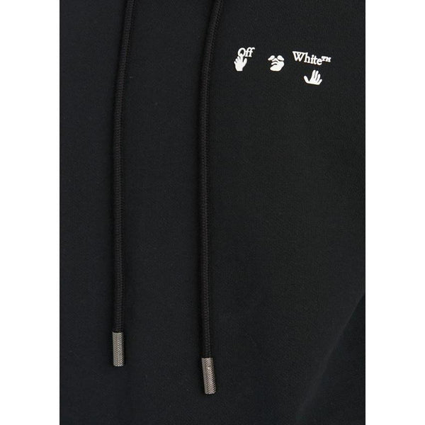 OFF WHITE SLIM BLACK HOODIE