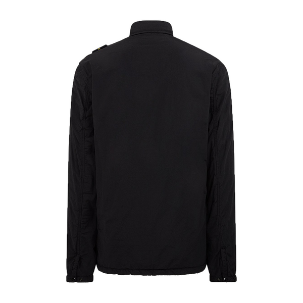 STONE ISLAND NASLAN LIGHT OVERSHIRT IN BLACK