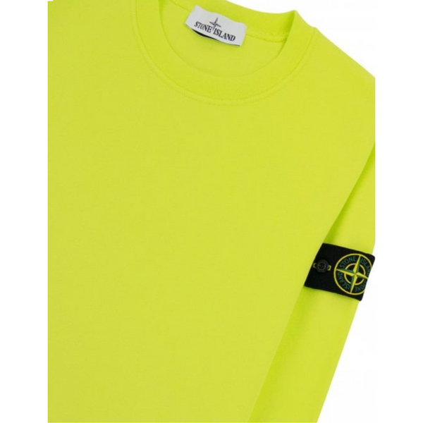 STONE ISLAND NEON YELLOW SWEATER