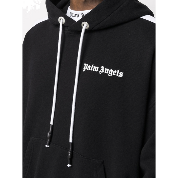 PALM ANGELS SIDE STRIPE HOODIE