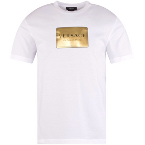 VERSACE GOLD LOGO TEE