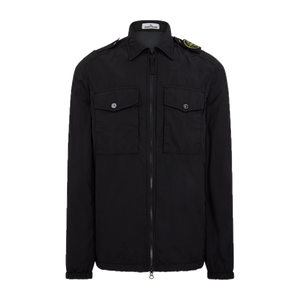 STONE ISLAND GHOST PIECE SATIN OVERSHIRT