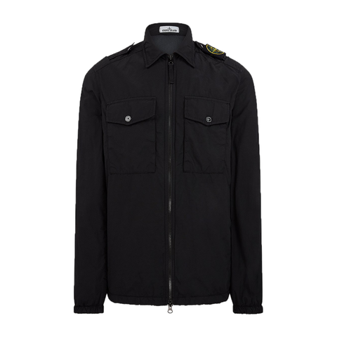 STONE ISLAND GHOST PIECE SATIN OVERSHIRT