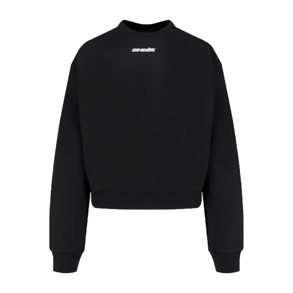 OFF-WHITE MARKER ARROWS SWEATSHIRT IN BLACK