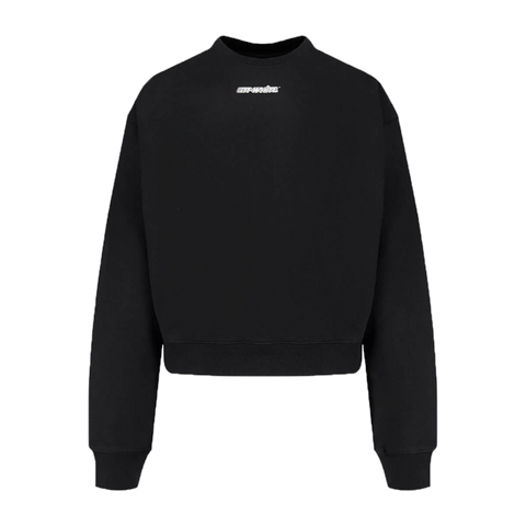 OFF-WHITE MARKER ARROWS SWEATSHIRT IN BLACK